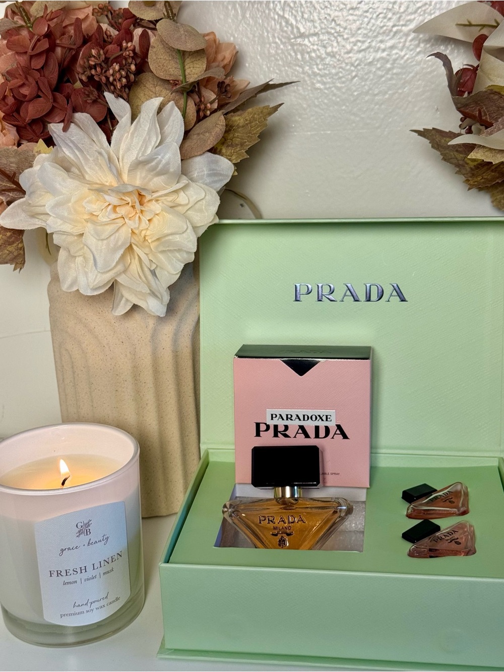 Prada Paradoxe Perfume Gift Set | 2 Mini Perfumes + 1 Travel Spray | Luxury Frag - Picture 3 of 7